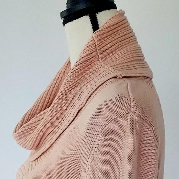 Calvin Klein Women's Cowl Neck Sweater Pink Size: Small NWOT - Picture 5 of 8